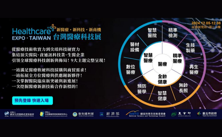  2024年台湾ヘルスケア+エキスポグランドオープン